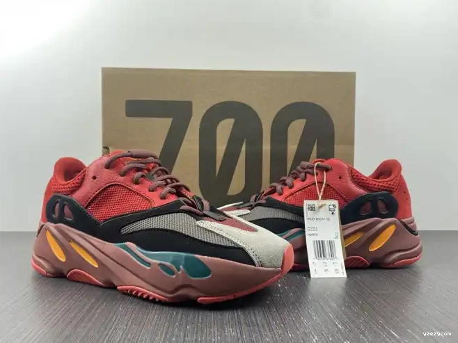 700 Hi-Res Boost Adidas HQ6979 Yeezy Red 0503